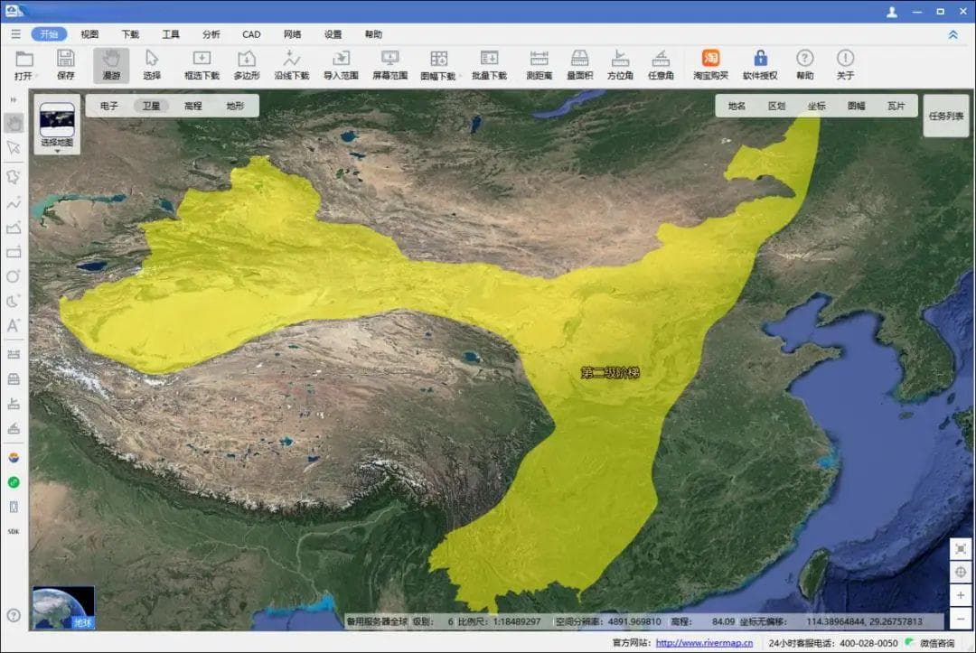中国地势三级阶梯示意图分享