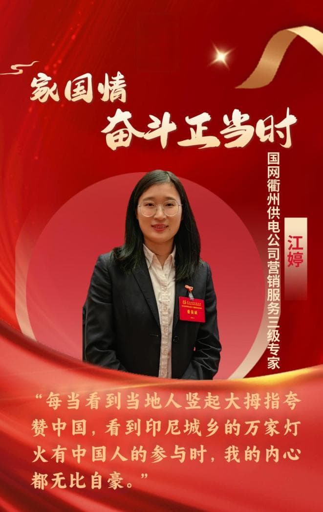 跨越山海，她带着中国电力技术照亮"一带一路"