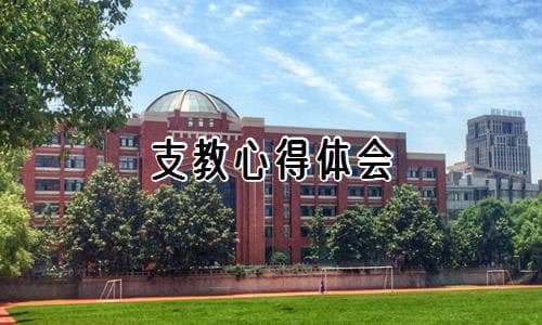 支教心得体会【精选27篇】