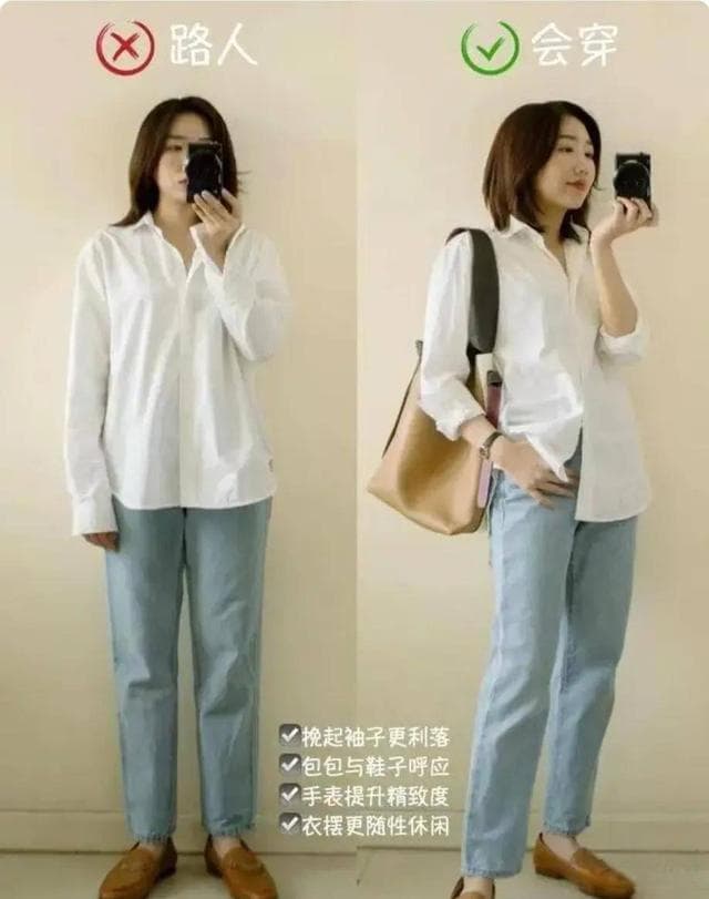 从纽扣数量看女性的穿衣打扮水平