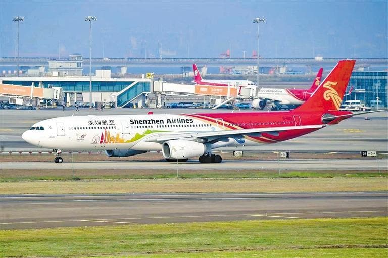 深圳航空业加速复苏 深航国际航班较去年同期增长550%