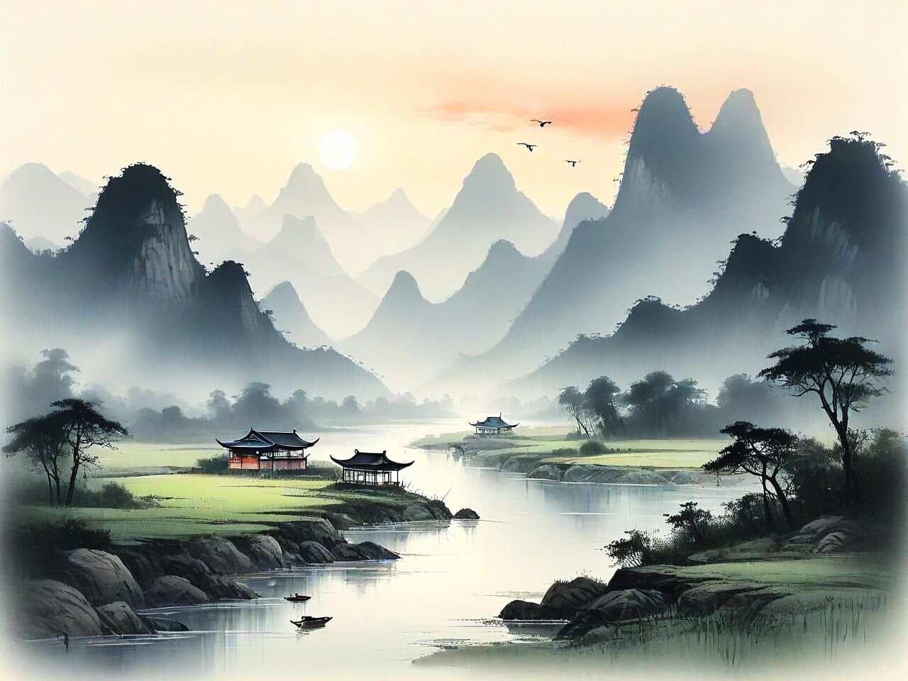 深入探索：如何全面欣赏与理解中国山水画的艺术精髓
