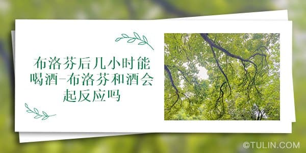 布洛芬后几小时能喝酒？专家建议：至少间隔24小时