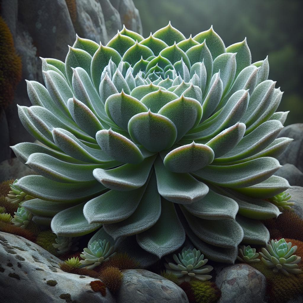 石莲：多肉植物中的坚韧之美