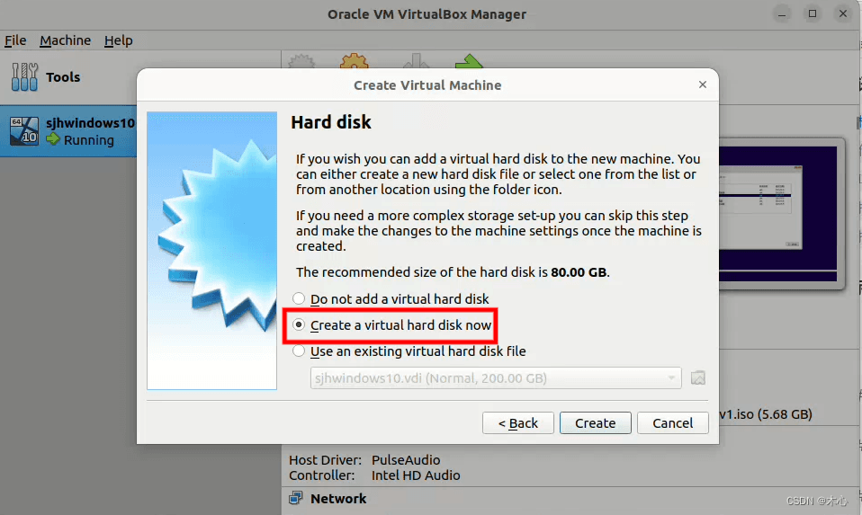 Ubuntu 22.04 配置VirtualBox安装Windows 10虚拟机