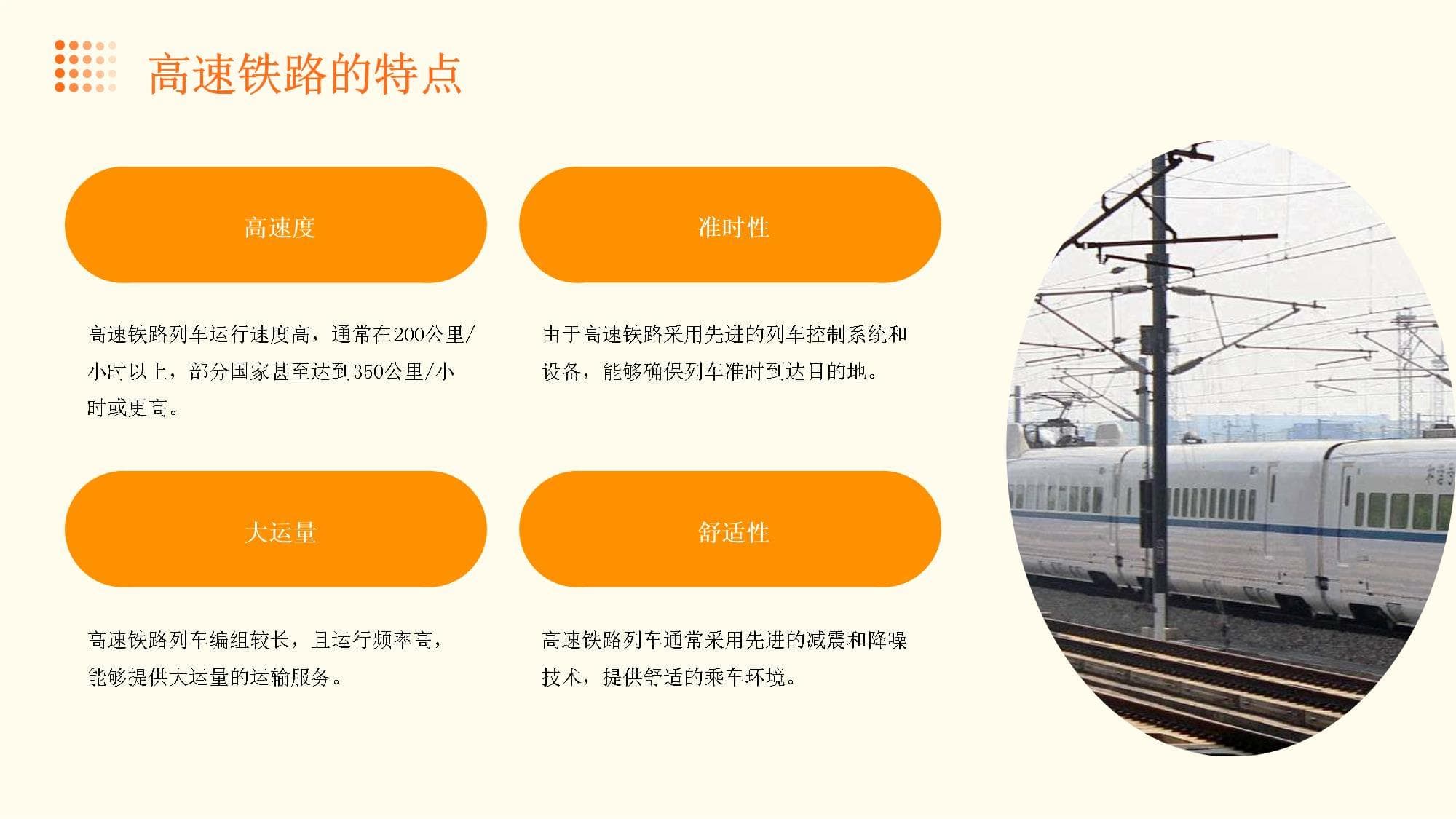 高速铁路概述