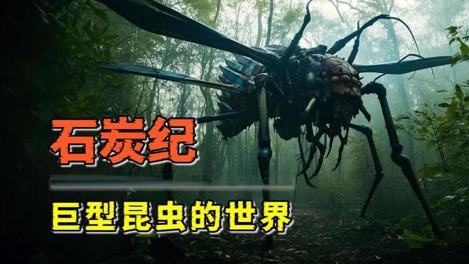 石炭纪的巨型昆虫：为何会生得如此巨大？