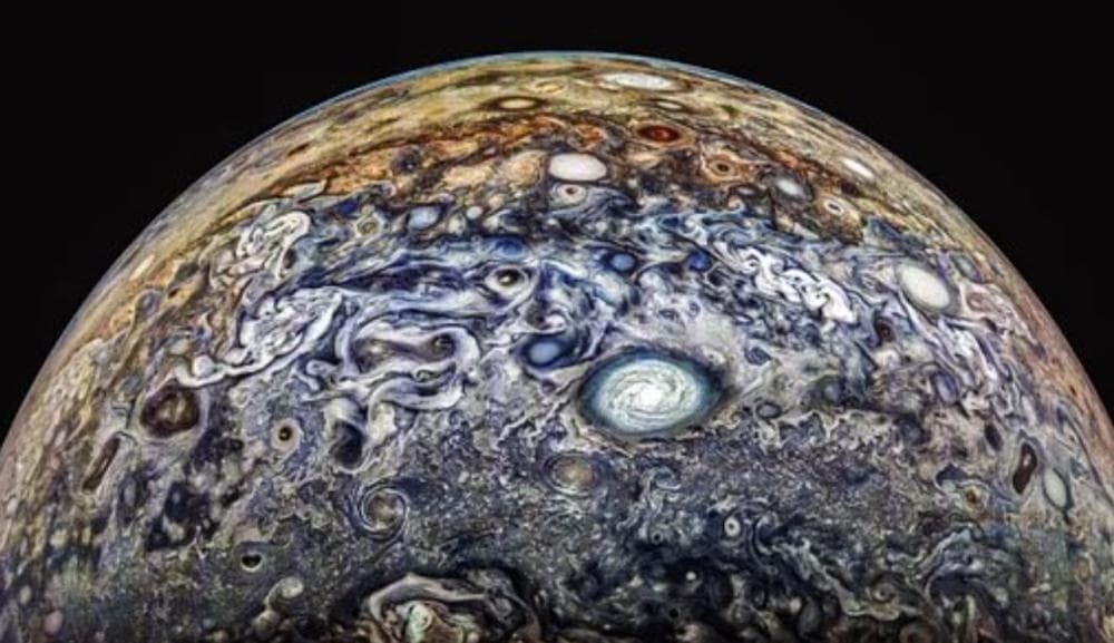 美国宇航局发布最高质量木星图像，揭示气态巨行星神秘面纱