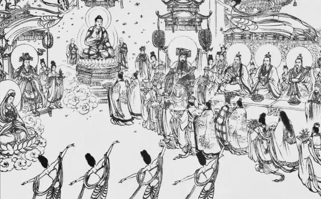西游记中，道教四大天尊和佛教四大佛祖，综合实力究竟哪边更强？