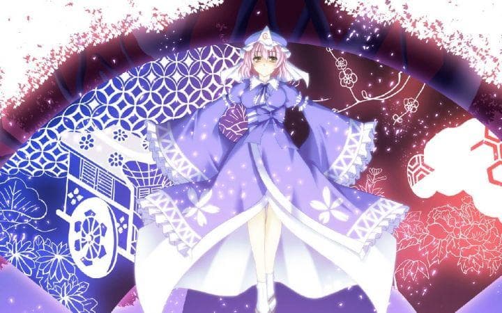 东方project角色解析：西行寺幽幽子