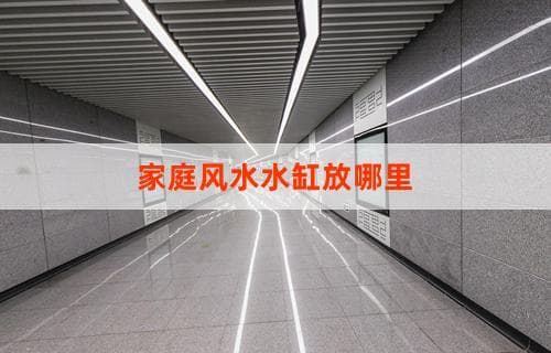 家庭风水水缸放哪里：位置选择与布置建议