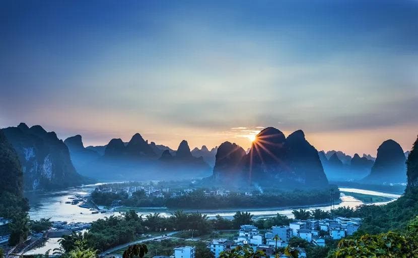 桂林旅游必去景点：山水甲天下，处处皆是画