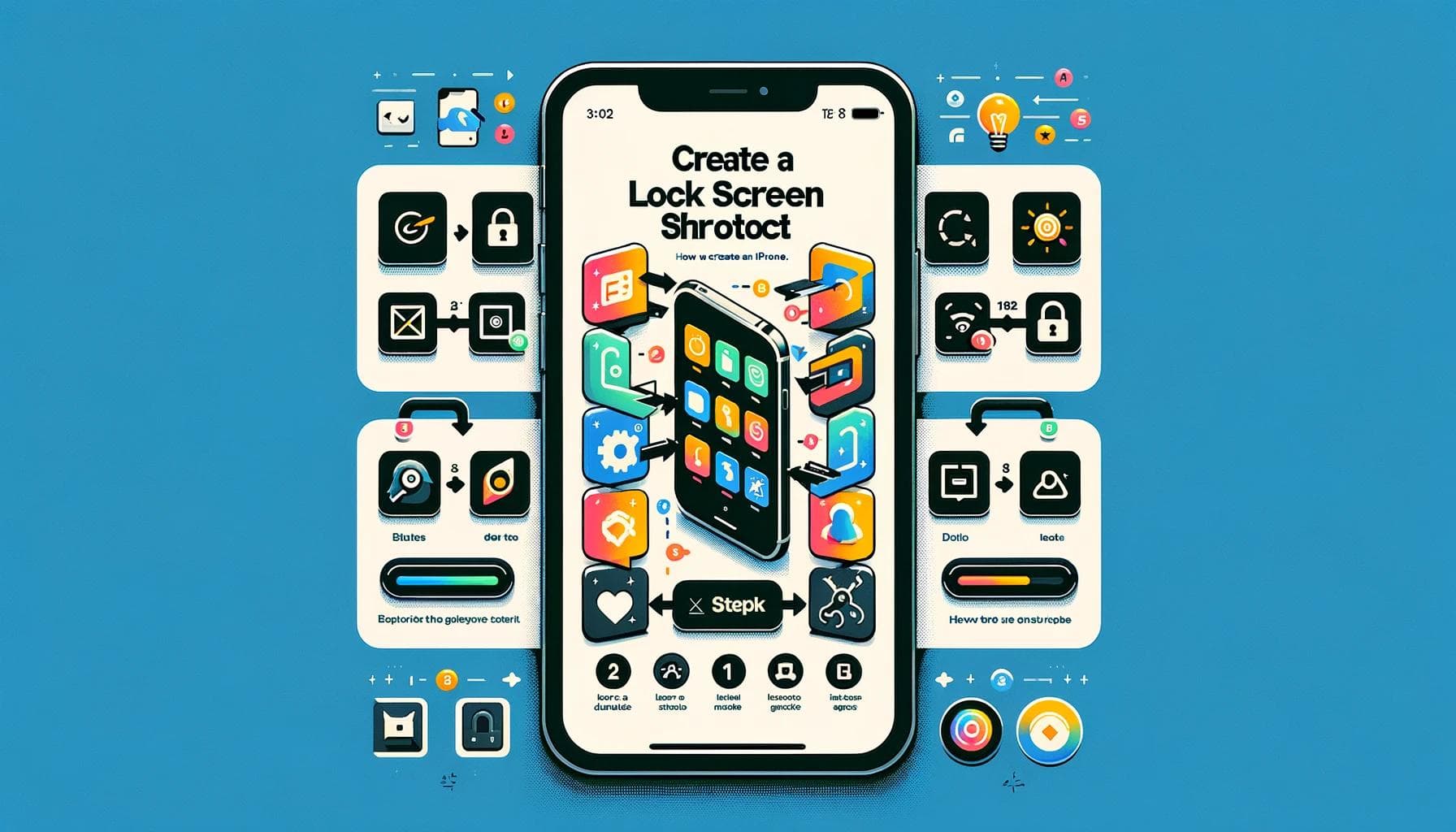 在 iPhone 上如何创建锁屏快捷方式