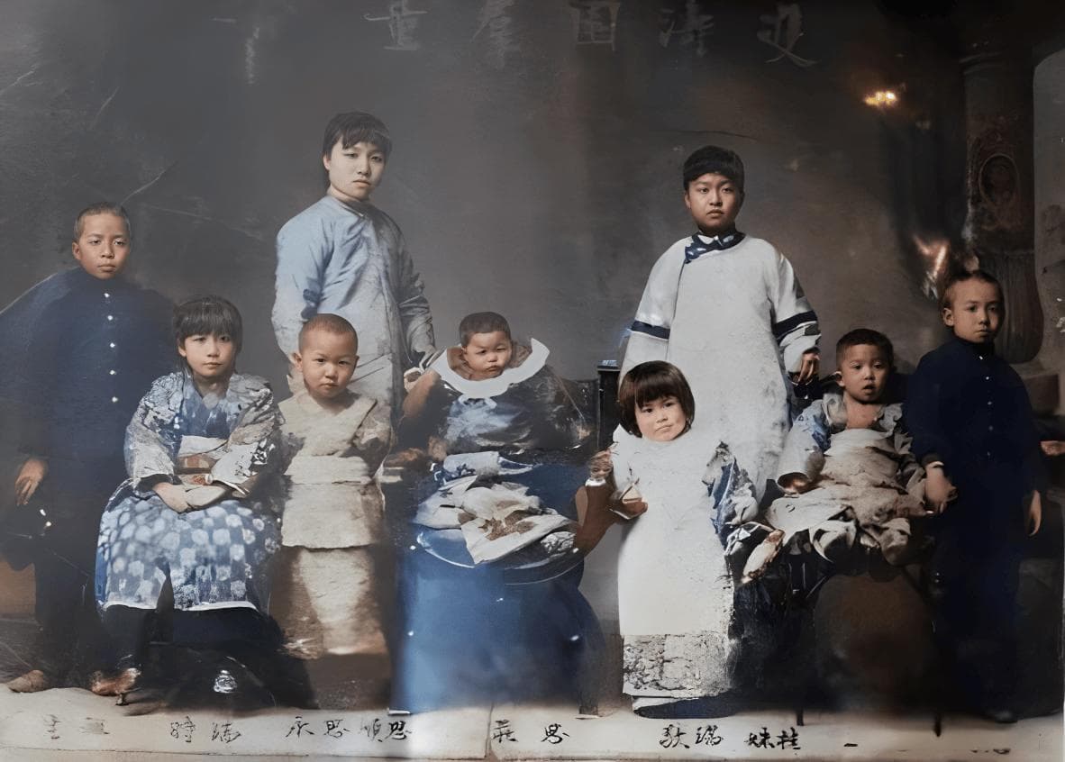 书香门第的荣耀：一组梁启超家族老照片