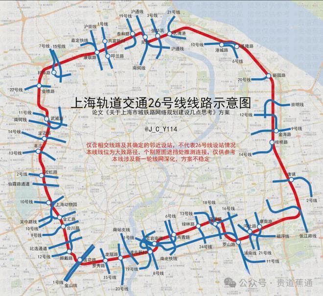 最新消息！上海地铁百公里大环线真要来了？
