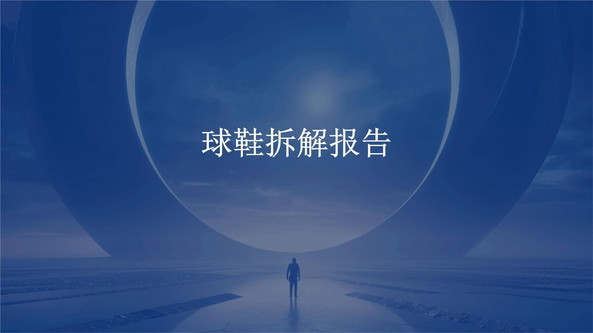 球鞋拆解报告