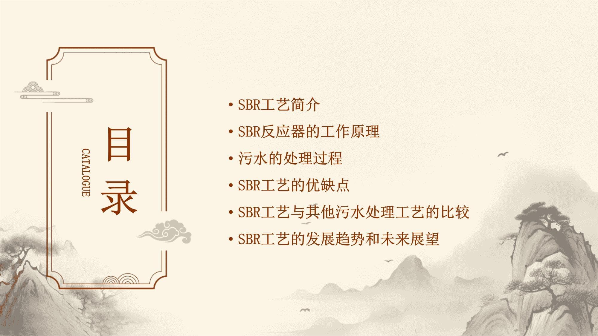 SBR工艺处理的工作原理