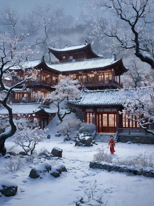 大雪节气，苏轼于雪中写下的一首词，短短56个字，读懂人生豁达