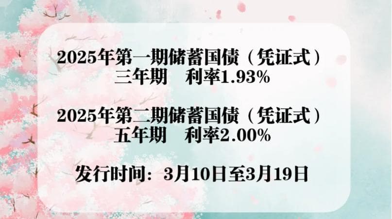 老百姓喜欢的国债来了！利息比国有银行高 你会购买吗？