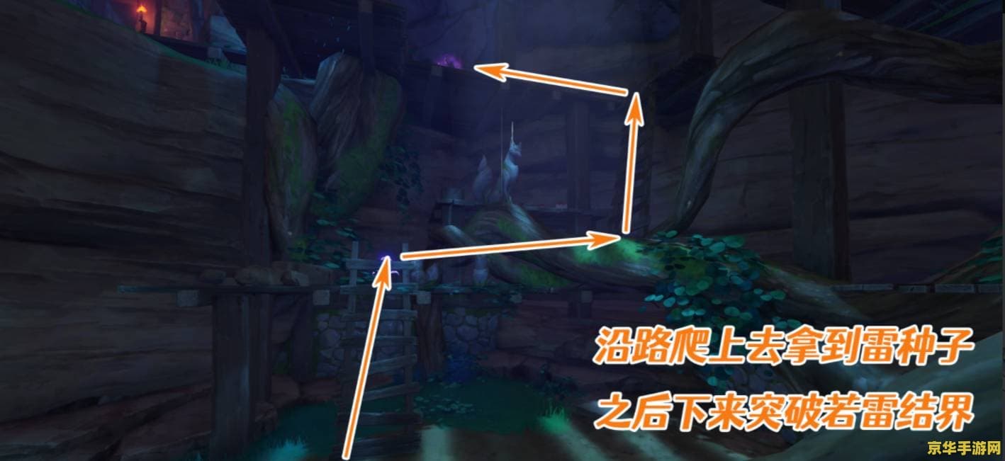 原神井底探索全攻略：如何找到隐藏入口并解开雷结界之谜？
