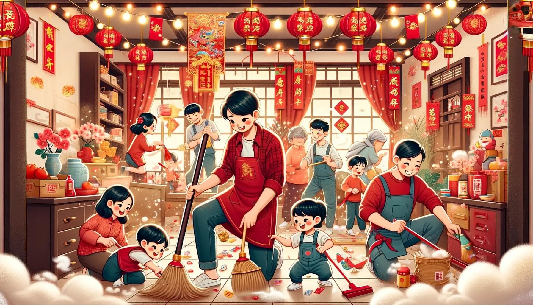过年前的准备：台湾传统与现代的完美融合
