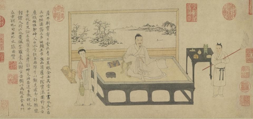 雅洁以避真浊世： “洁癖狂人”倪瓒的简净世界