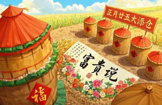 正月二十五“大添仓”，莫要搞错了，尊重老传统，财满仓人兴旺