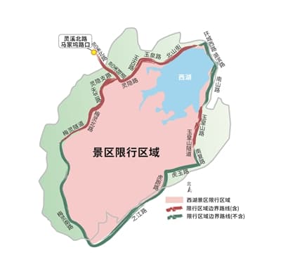 春节假期订了杭州西湖边的民宿 可以开车进去吗？