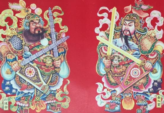 门神的传说：秦琼与尉迟恭如何成为守护之门神