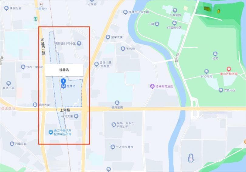 桂林三个火车站有什么区别？（附地址）