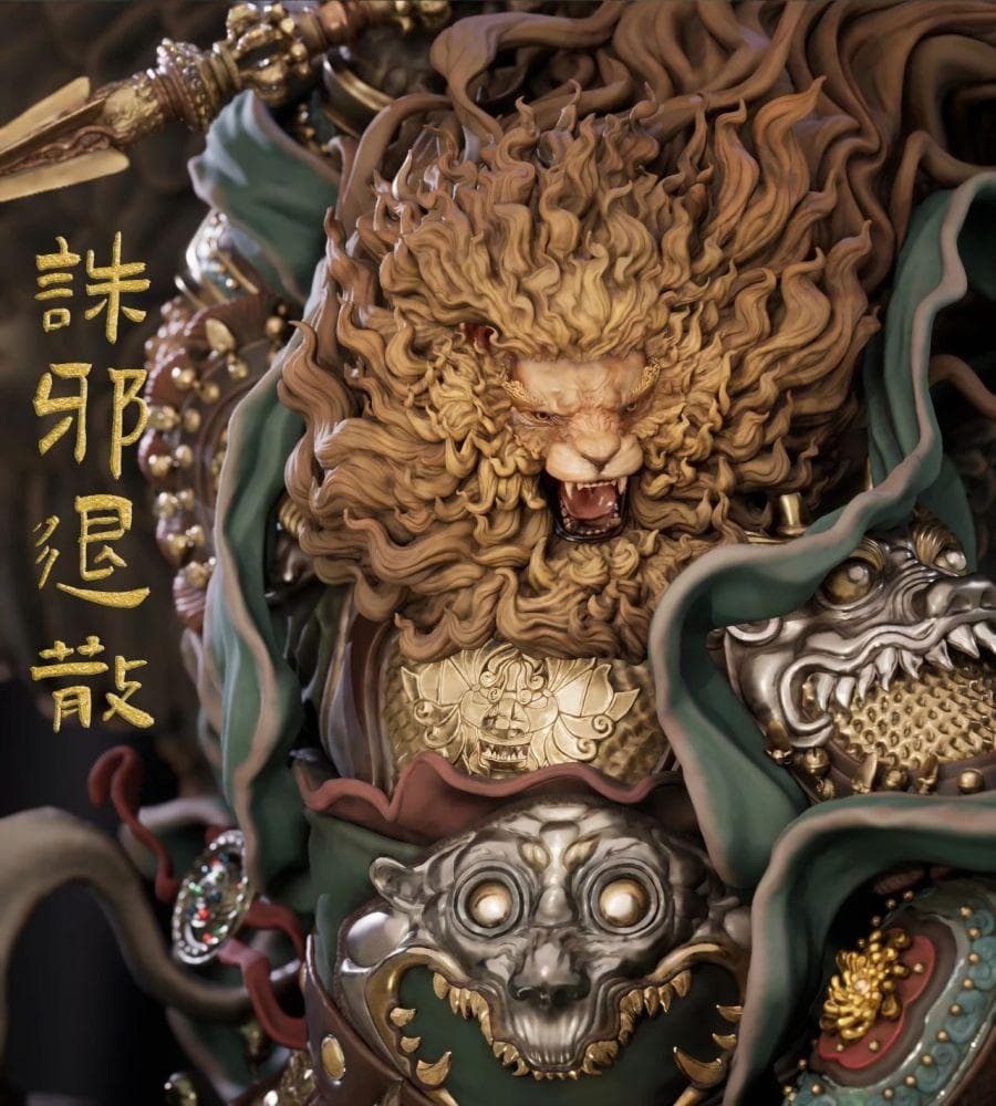 创作如何高效做出一个具有文化深度和视觉冲击力的3D角色