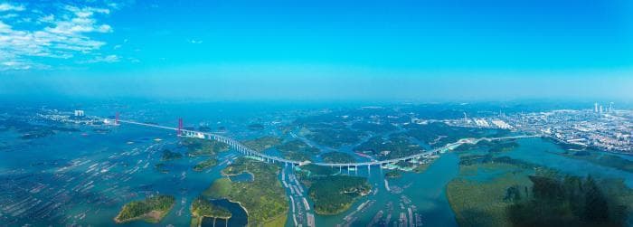 广西首座千米级跨海大桥龙门大桥通车，保护17000株红树林