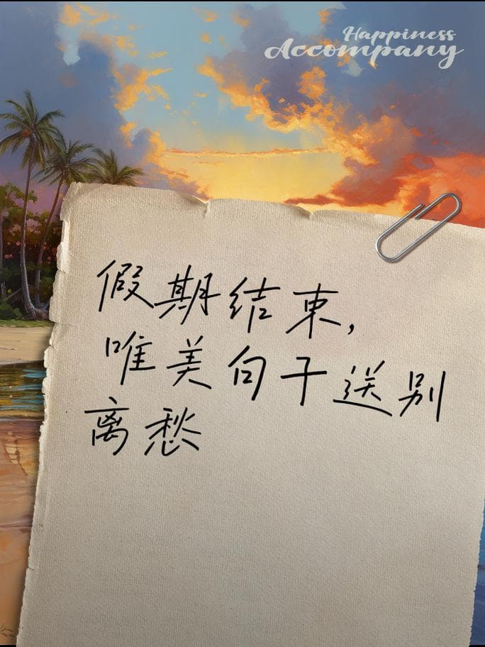 离别，准备多久都不够