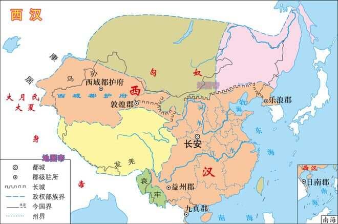 西汉东汉，西晋东晋，宋朝怎么分为北宋、南宋？