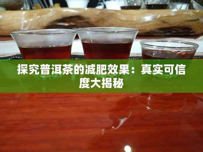 探究普洱茶的减肥效果：真实可信度大揭秘