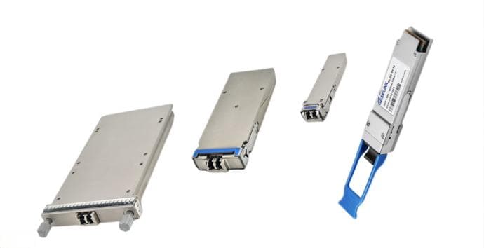400G光模块的三种封装形式：QSFP-DD、OSFP和CFP8
