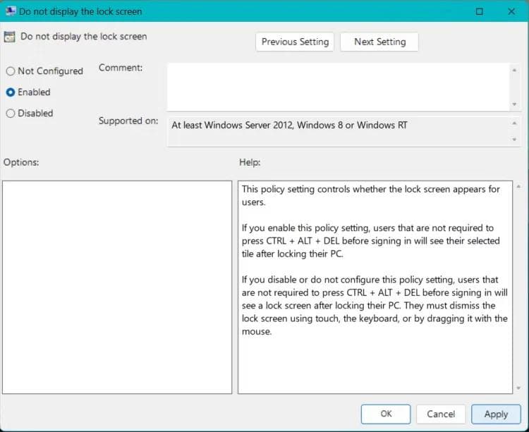 如何在Windows 11上禁用锁定屏幕