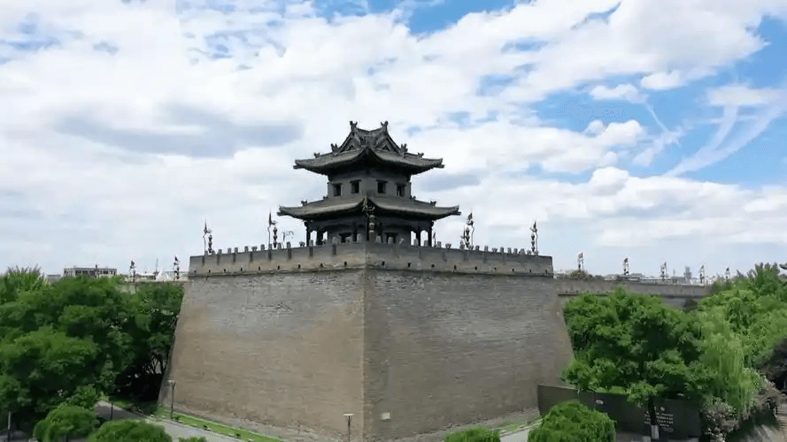 西安城墙的历史典故