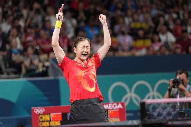 2024年最受关注体坛热点事件之一：孙颖莎奥运女单决赛不敌陈梦