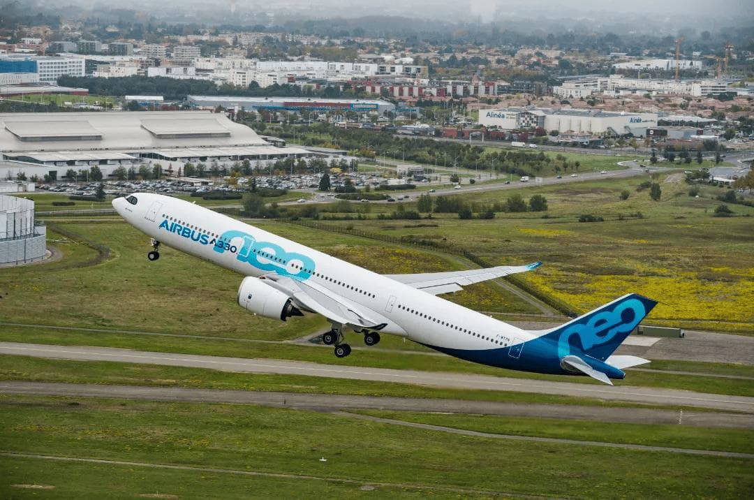空中客车A330neo获中国民航局型号合格证