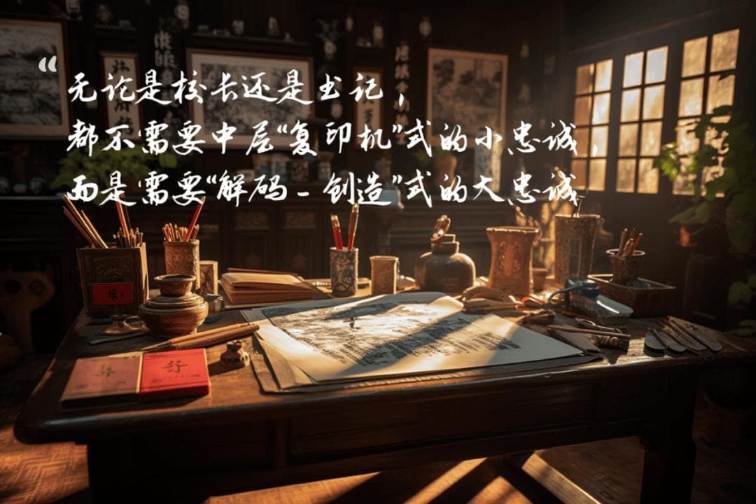 不想成为糟糕的中层，就做好“6重角色3个统一”！