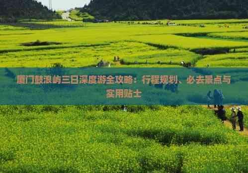 厦门鼓浪屿三日深度游全攻略：行程规划、必去景点与实用贴士