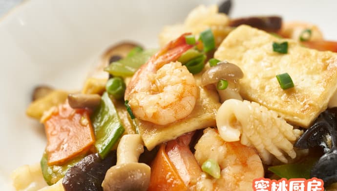 八珍豆腐：天津传统名菜的家常做法