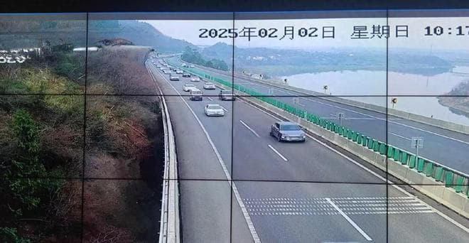 出行注意！成都周边高速部分路段车多排行