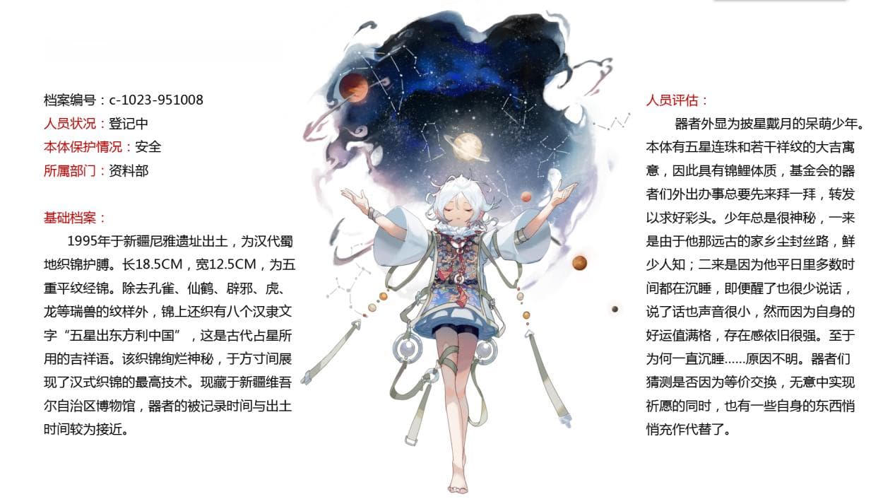 【来古考据】“五星出东方利中国”锦护膊