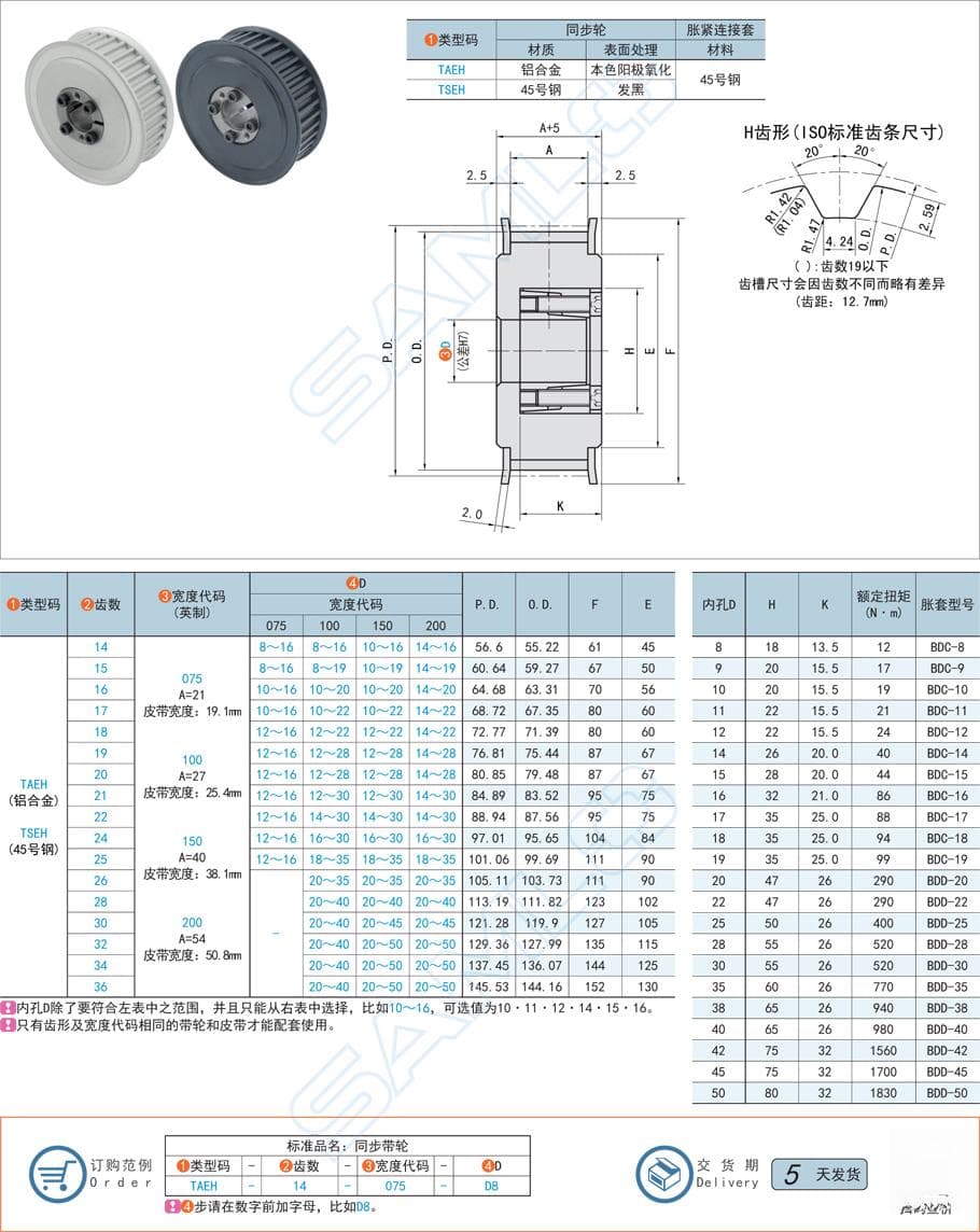 同步带轮如何实现免键连接？
