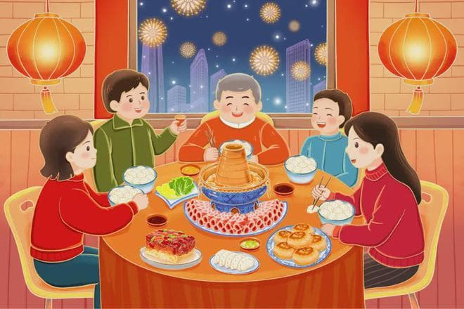 大年十一“子婿日”，无论贫富，美食记得吃，迎春接福