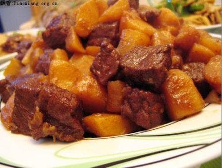 土豆炖牛肉