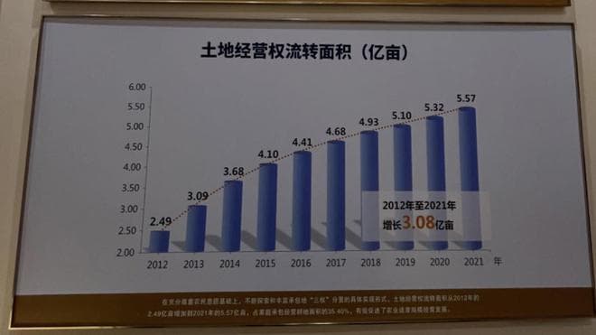 中国农村土地流转率持续攀升：从32%到77.58%，农民种粮积极性下降