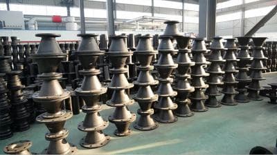 球墨铸铁管件如何配合其他管材使用？